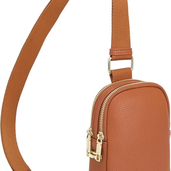 Travel Ready Anti-Theft Crossbody Purse - Stylish Leather with RFID Protection - Picture 1 of 6